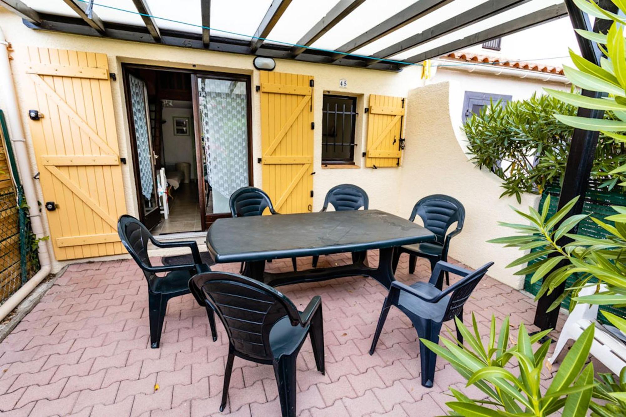 Maison de 2 chambres a Argeles sur Mer a 400 m de la plage avec piscine partagee et terrasse Extérieur photo